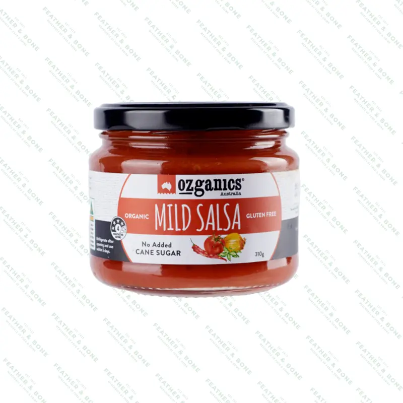 Ozganics Organic Mild Salsa – 310G Jar 1