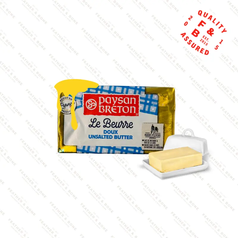Paysan Breton Unsalted Butter, French Farmhouse Style, 200G 1