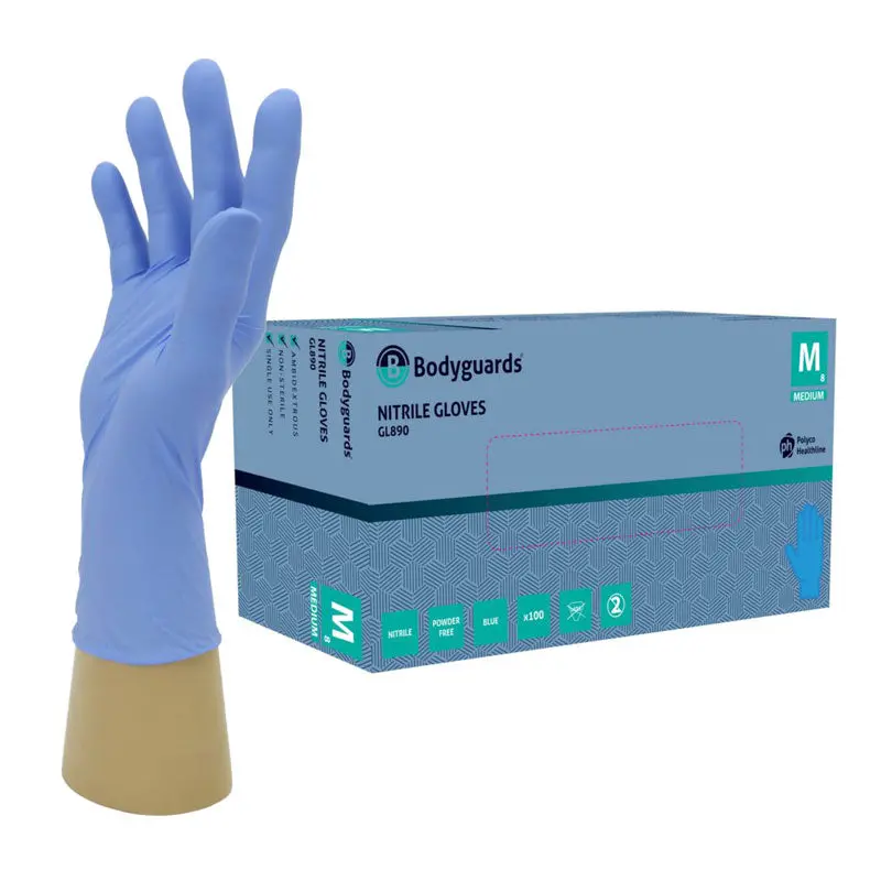 Polyco Gl890 Nitrile-Coated Grip Gloves For Wet/Dry Tasks 1
