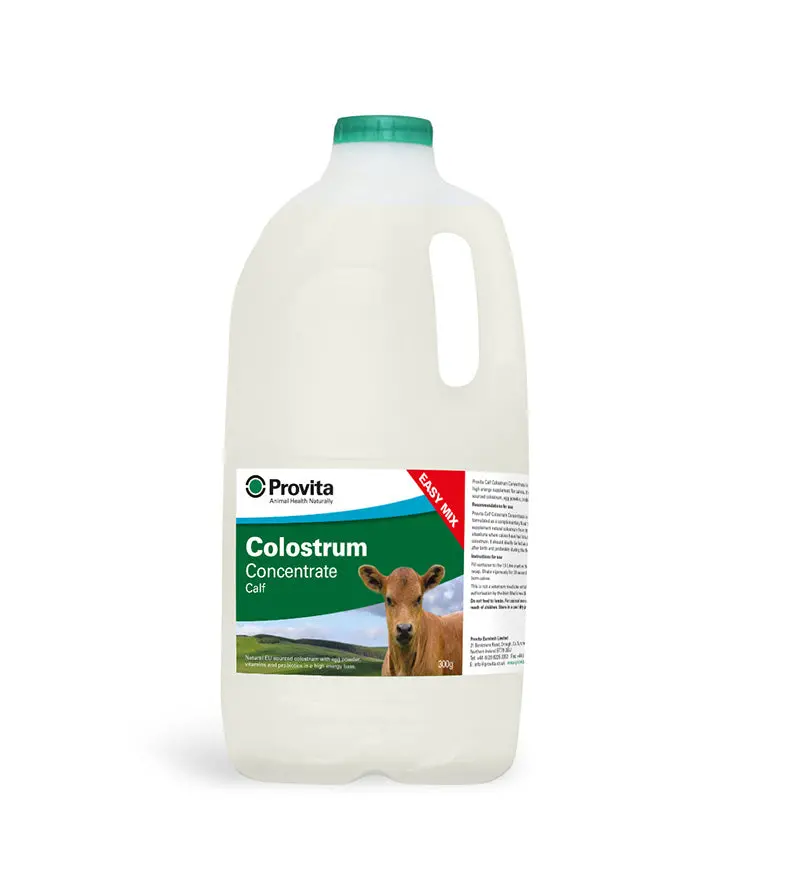 Provita Calf Colostrum Supplement (300G) With Mixing Bottle 1