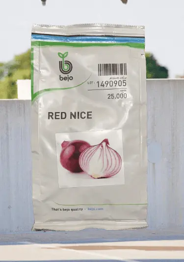 Red Nice Onion Seeds – High-Yield Bulb Variety (Bejo) 1