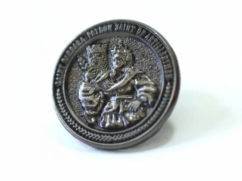 Saint Barbara Patron Saint Of Artillery Pin – Honorable Design 1