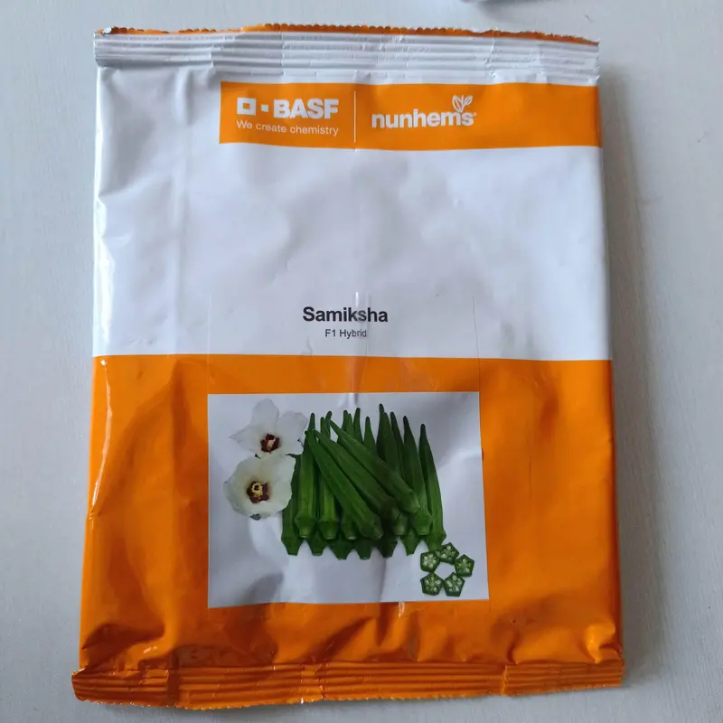Samiksha Okra F1 Hybrid – Spineless, High-Yield Variety (Nunhems) 1
