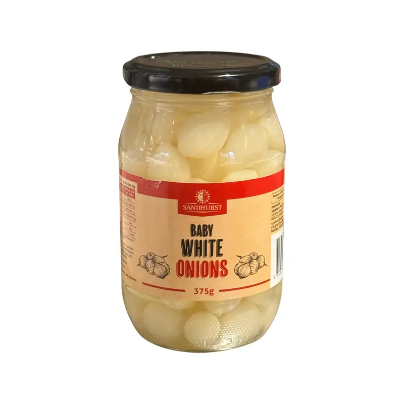 Sandhurst Baby White Onions – 375G Fresh Pack 1
