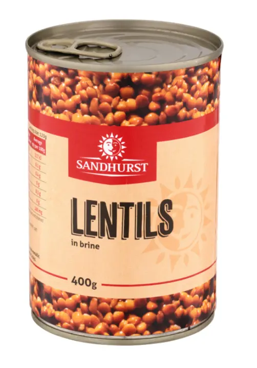 Sandhurst Green Lentils – High-Protein Pulses, 400G 1