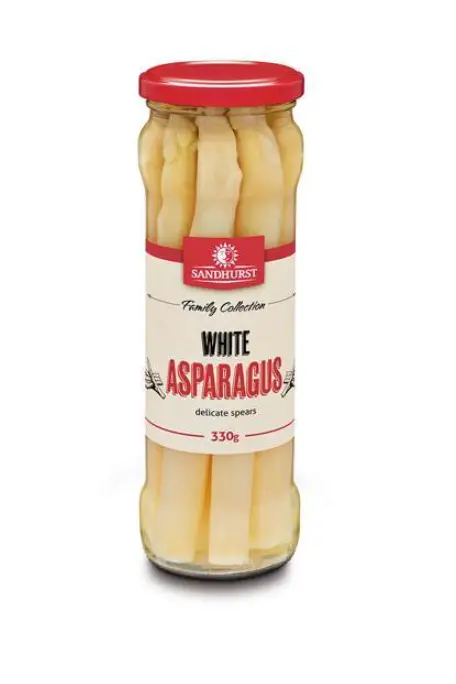 Sandhurst White Asparagus Spears – Tender & Earthy, 330G 1