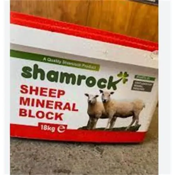 Shamrock Sheep Mineral Block – 18Kg Premium Blend 1