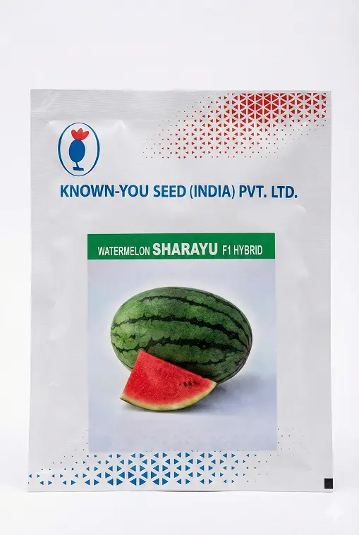 Sharayu F1 Watermelon Seeds – Deep-Red Flesh, Sweet & Crunchy By Known You Seeds 1