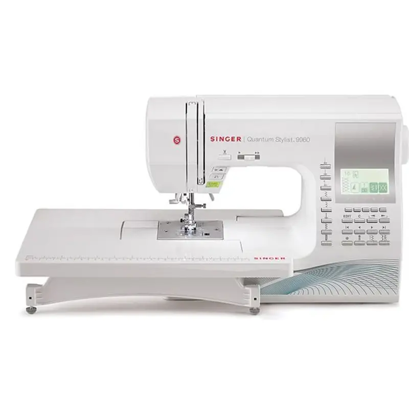 Singer Quantum Stylist 9960 Top-Tier Computerized Sewing Machine With Table 1