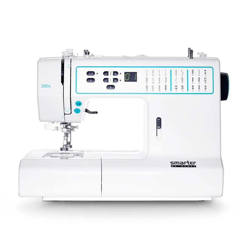 Smarter By Pfaff 260C Colorful Compact Sewing Machine 1