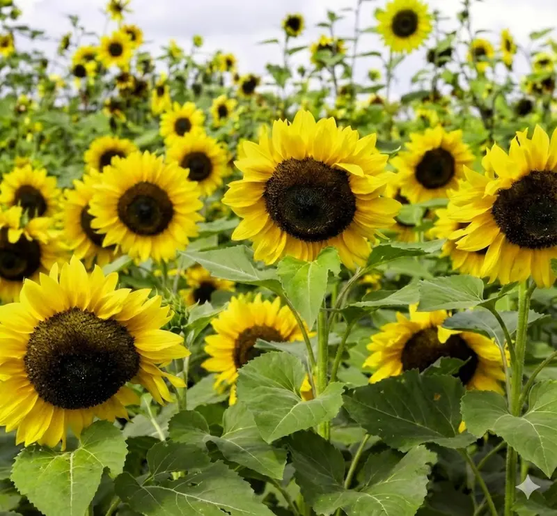 Stamping Sunflower Seeds – Bold, Pollinator-Friendly Cut Flower Variety 1