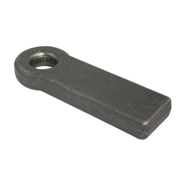 Standard Flat Hitch Eye – Galvanized Steel 1