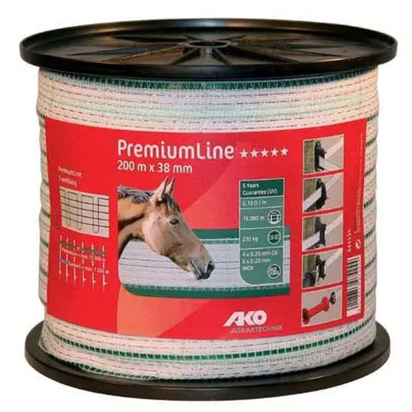 Standard White Polytape – 12Mm Width, 200M Roll 1