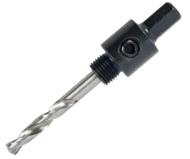 Tork Craft 3/8" Hex Mandrel For Hole Saws – Adjustable 14–30Mm 1