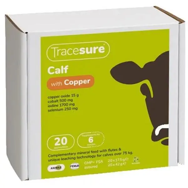 Tracesure Calf Bolus Pack – 20 Units 1