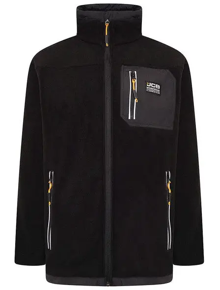 Trade Heavyweight 1/4 Zip Tech Fleece Jacket – Black Workwear Layer 1