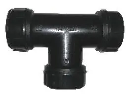 Vanlock Polypropylene Equal Tee Fitting – Three-Way Flow Distribution 1