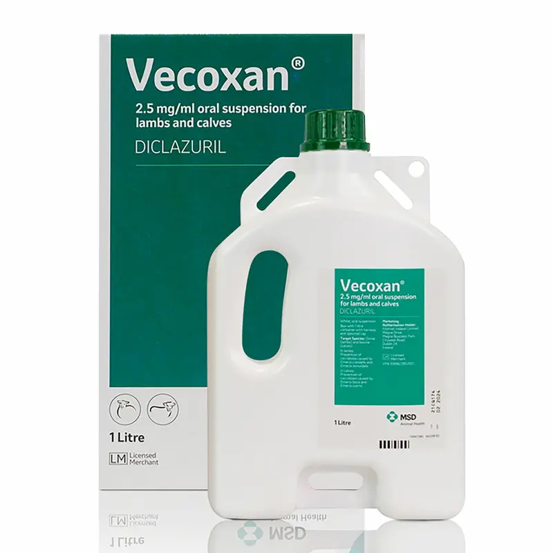 Vecoxan – Toltrazuril Antiprotozoal For Coccidiosis In Cattle, Sheep & Goats 1