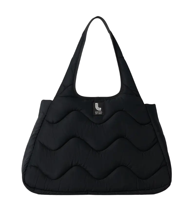 Victoria Oversized Quilted Carryall Tote 1