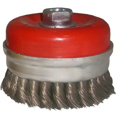 Vires Knotted Cup Wire Brush – M14 Thread, 65Mm 1