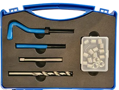 Vires M7X1.00 Helicoil Thread Repair Kit For Precision Re-Threading 1