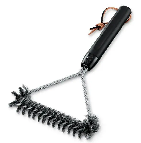 Weber 30Cm Stainless Steel T-Brush For Grills 1