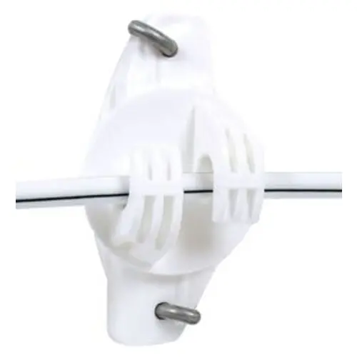 Wide-Jaw Wooden Post Claw Insulator For Electric Fencing 1