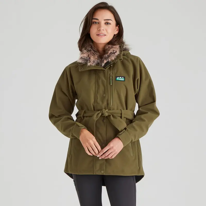 Women'S Monsoon Nordic Insulated Jacket In Teak Brown 1
