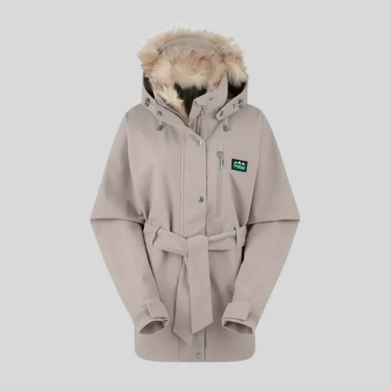 Women'S Monsoon Nordic Parka In Mushroom Grey 1