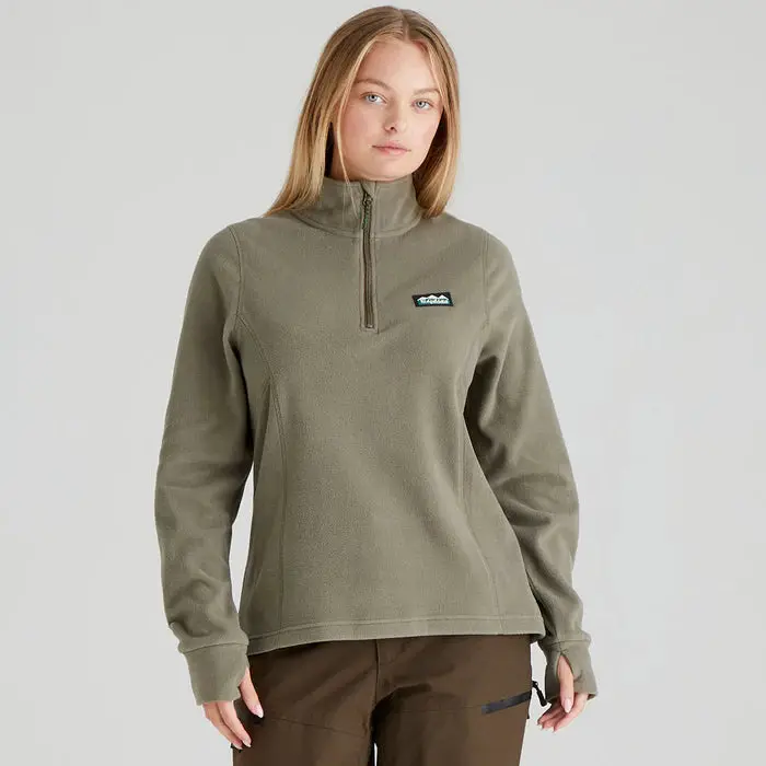 Women'S Narvik Midweight Fleece Jacket – Smokey Olive 1