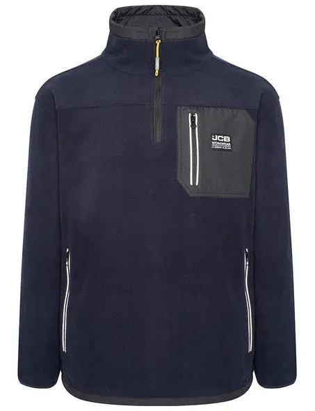Workwear Trade Heavyweight 1/4-Zip Technical Fleece In Navy 1