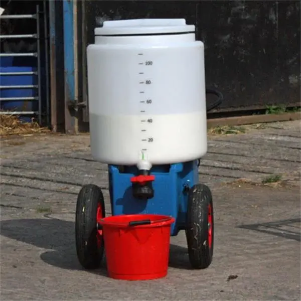 Wydale Mobile Stainless Steel Milk Trolley For Farm Use 1