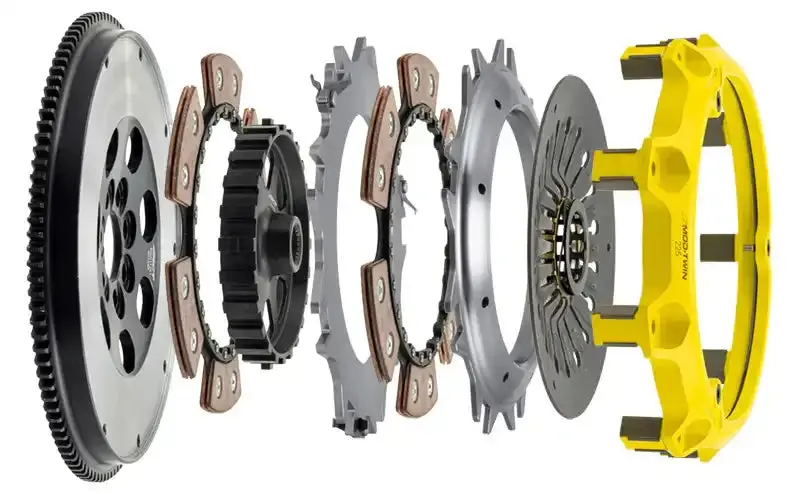 Advanced Clutch T1R-M07 Mod-Twin 225 Hd Rigid Race Clutch Assembly 1