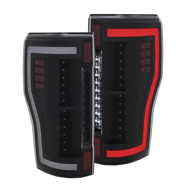Anzo Usa 311287 Led Tail Light Set – Clear Lens, Black Housing, Clear Bulbs 1