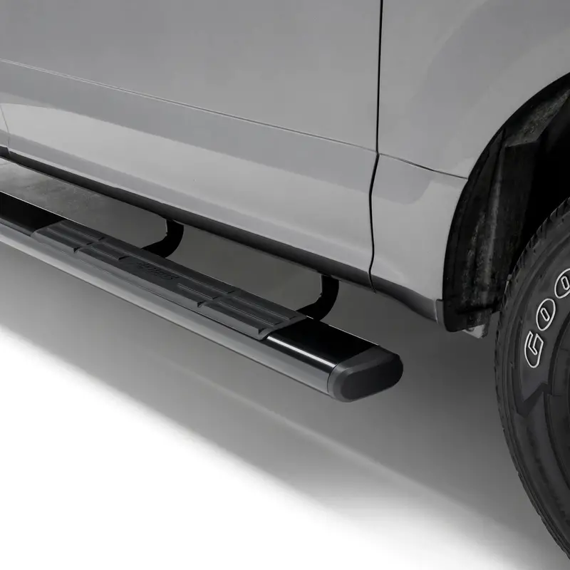 Aries 4445030 6×53-Inch Oval Black Aluminum Nerf Bars For Select Toyota Tundra Models 1