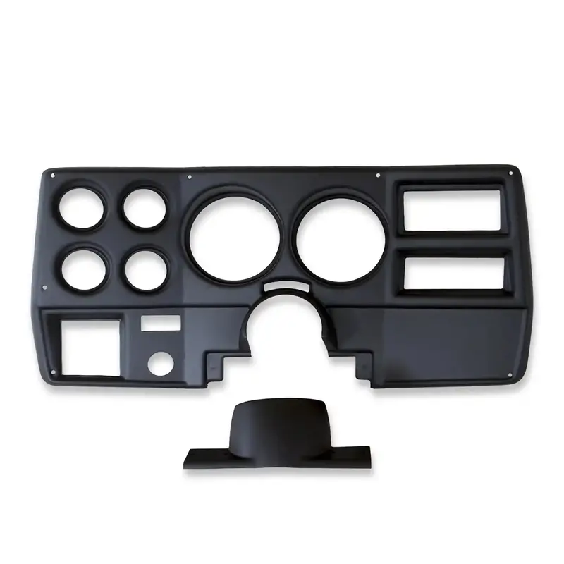 Autometer 2137 Direct-Fit Gauge Mount – Holds Five 2-1/16" And Four 5" Gauges For 1973–1983 Chevy Trucks & Suburbans 1