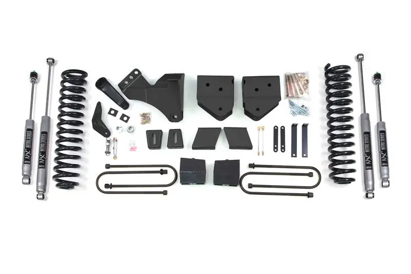 Bds Suspension Bds349H Lift Block Kit – Fits 2005–2007 Ford F-250/F-350 Diesel (6-In To 4-In Standard, No Top Plate) 1