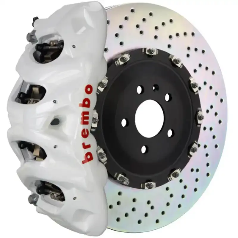 Brembo Gt Big Brake Kit – Front, 8-Piston Calipers With Drilled 412X38Mm Two-Piece Rotors For 2019+ Bmw X5 1