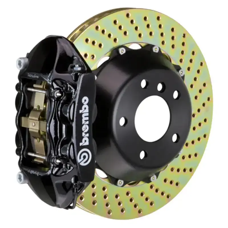 Brembo Rear Gt Big Brake Kit For 2003–2009 Range Rover – Drilled Black Rotors 1