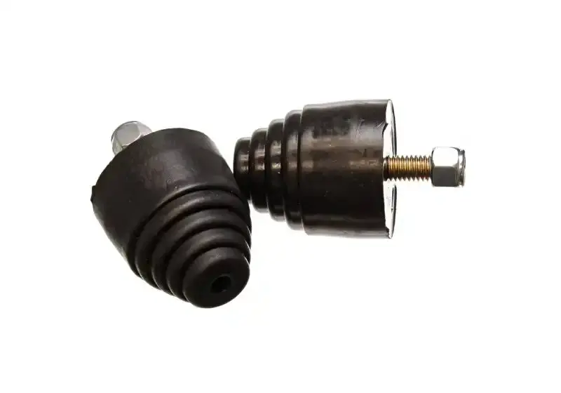 Energy Suspension Black All-Purpose Bump Stop Kit – 2.125" Height × 2" Diameter (2 Pcs) 1
