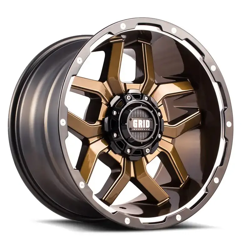 Grid Gd0717090865R1525 Forged Alloy Wheel – 17X9 Inches, 5X114.3 Bolt Pattern, Matte Black 1