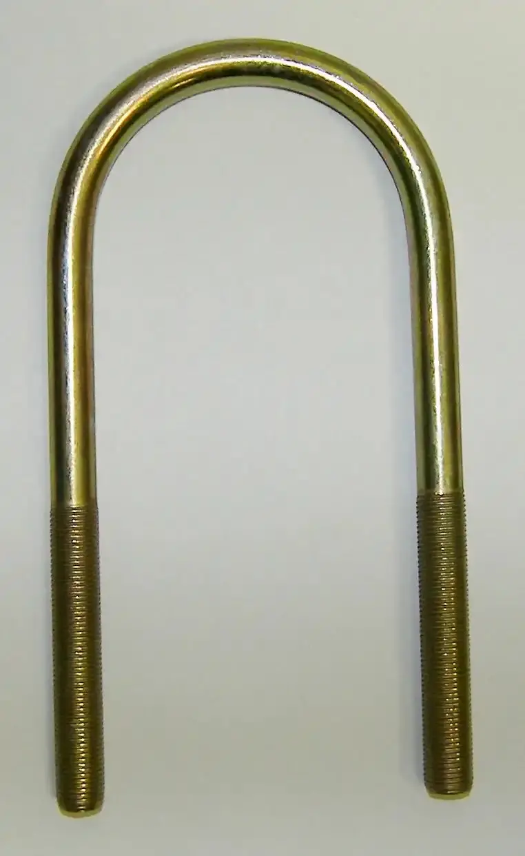 Heavy-Duty 1/2"-20 X 7.25" U-Bolt For Automotive And Industrial Use 1