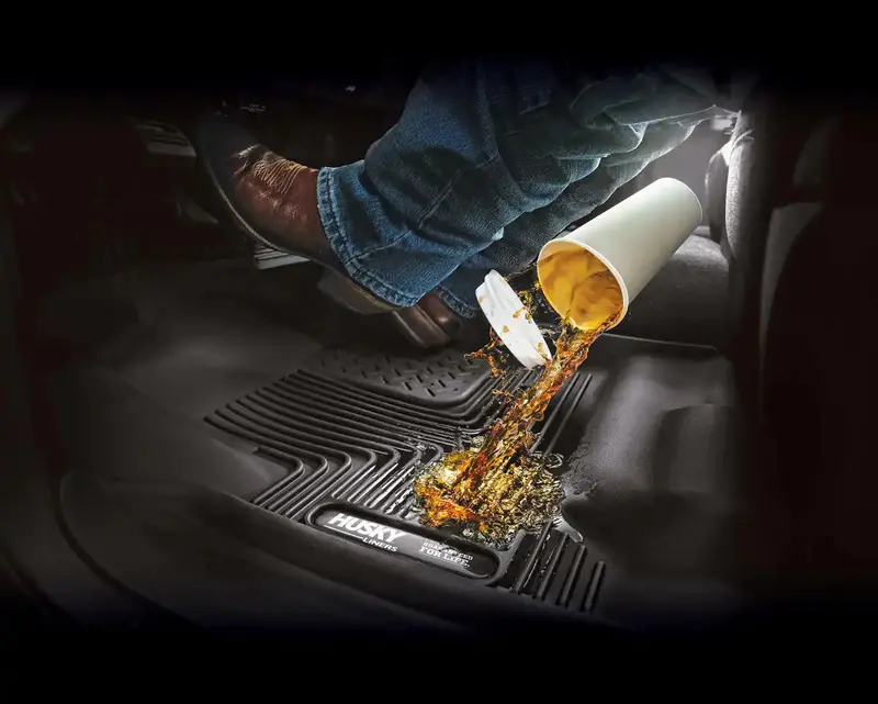 Husky Liners X-Act Contour Second-Row Floor Liner For Volkswagen Taos 1