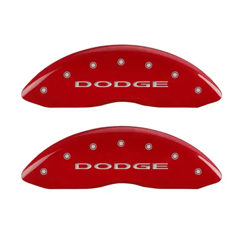 Mgp Engraved Caliper Covers – Front Block & Rear Vintage Style For Dodge Challenger Rt 1