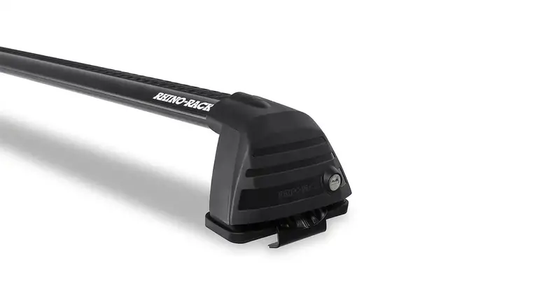 Rhino-Rack Vortex Roc25 Flush-Mount Roof Rack – Black, 2-Bar System (Rv0264B) 1