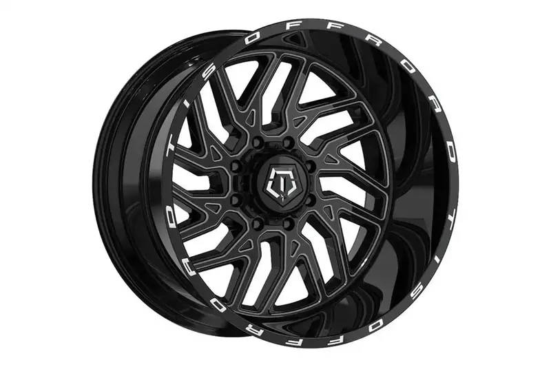 Rough Country 544Bm Series Alloy Wheel – 20X9, Matte Black Finish (544Bm-2802035) 1