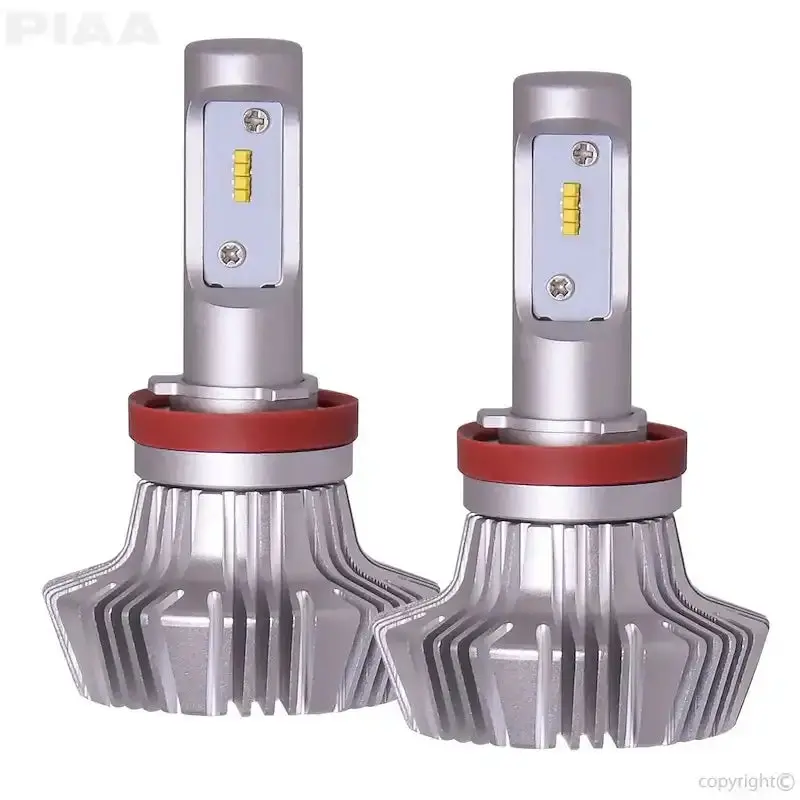White H11 Platinum Led Headlight Bulb Kit – 4-Bulb Set For Bright, Energy-Efficient Output 1